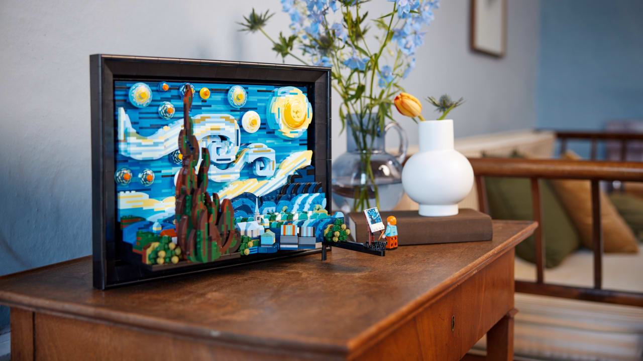 See Lego’s stunning new set, which turns Van Gogh’s ‘Starry Night’ into 3D art