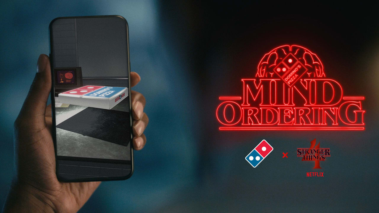 Domino’s and ‘Stranger Things’ want you to order pizza with telekinetic powers