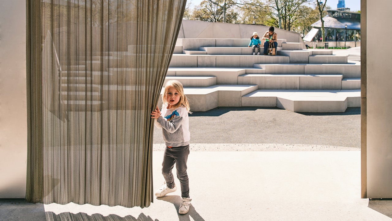 This $18 million playground doubles as an unusual barrier against risi - Vimarsana News