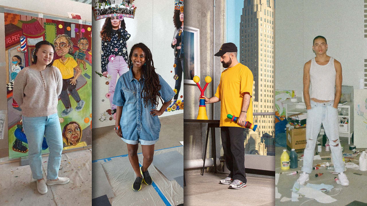 ‘You’re on top of the world’: Inside 4 artists’ studios on the 28th floor of the World Trade Center