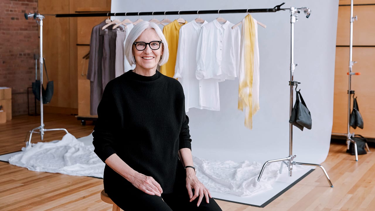 Eileen Fisher wants her rivals to structure better dresses