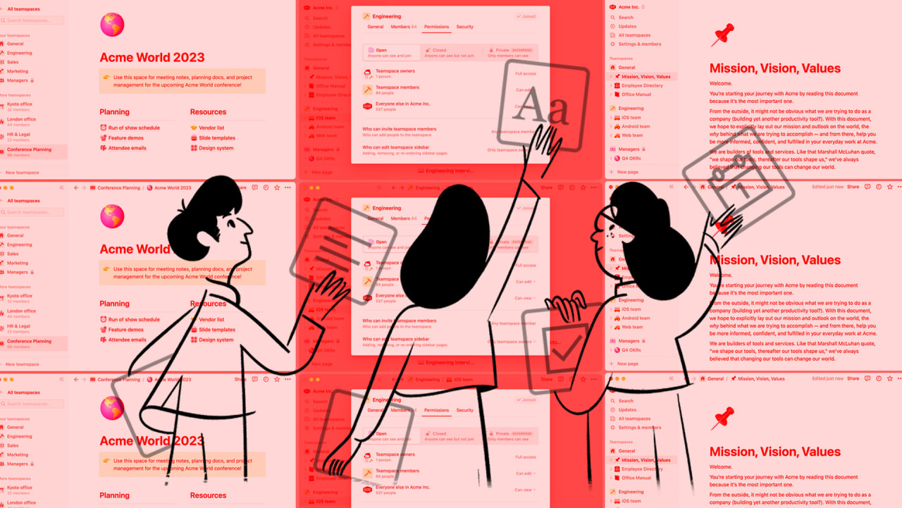 Notion improves search and document sharing for bigger teams