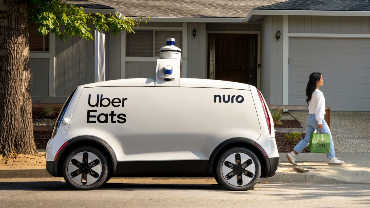 Uber Eats Teams With Ev Maker Nuro For Autonomous Deliveries