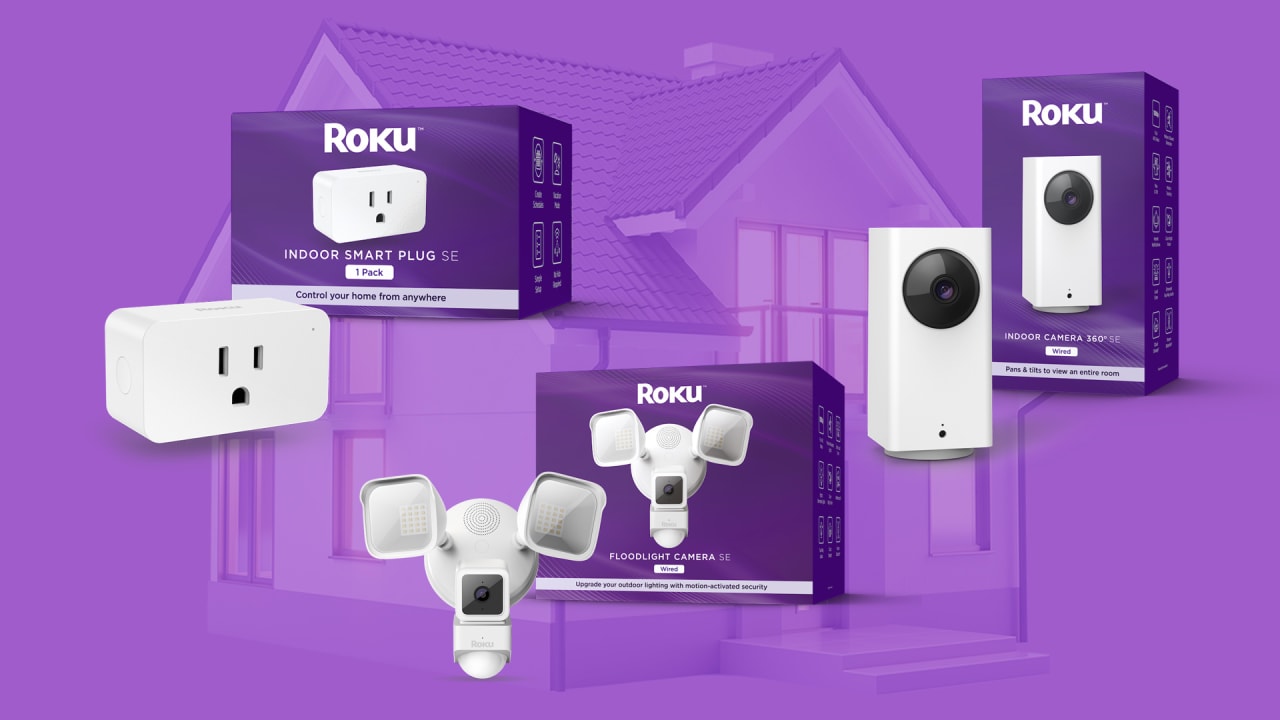 Roku Smart Home Indoor Camera 360° SE Wi-Fi®-Connected - Wired