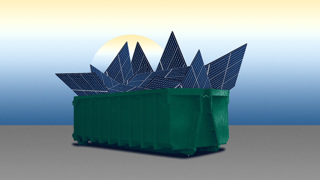 Solar panel waste may not be nearly as bad as we once thought