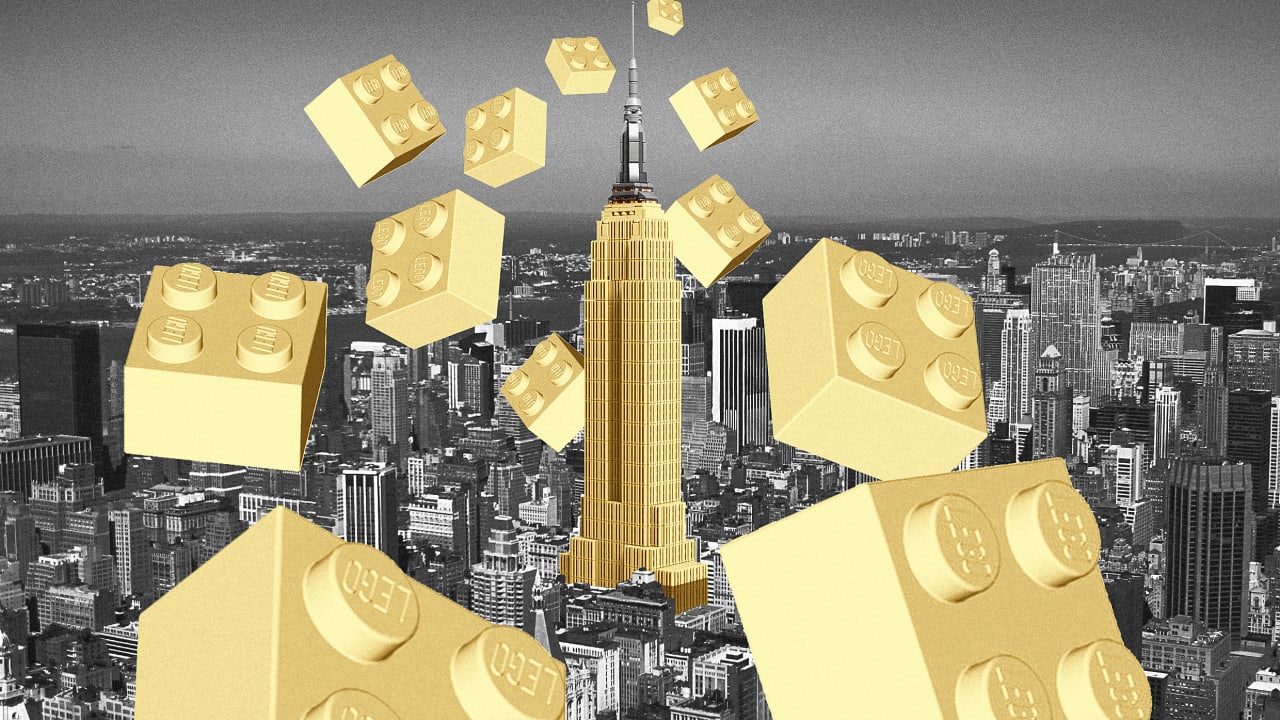 How many Lego bricks would it take to build the Empire State Building