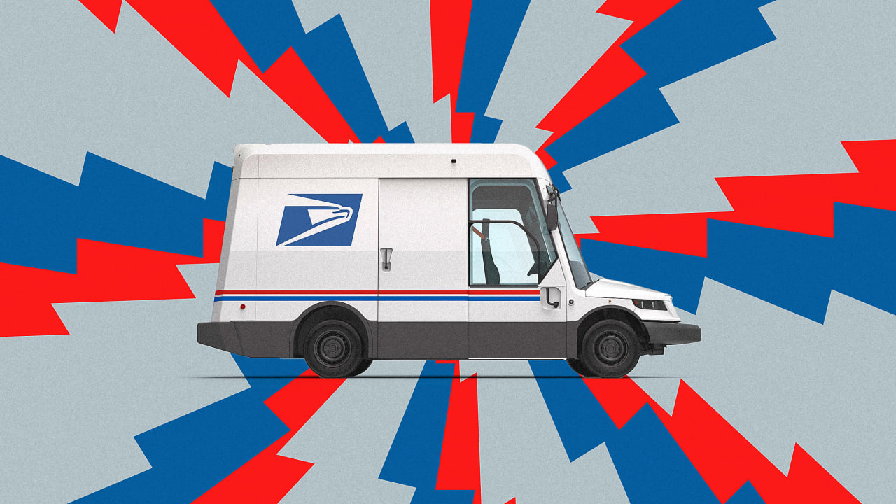 USPS mail trucks are finally going electric Flipboard