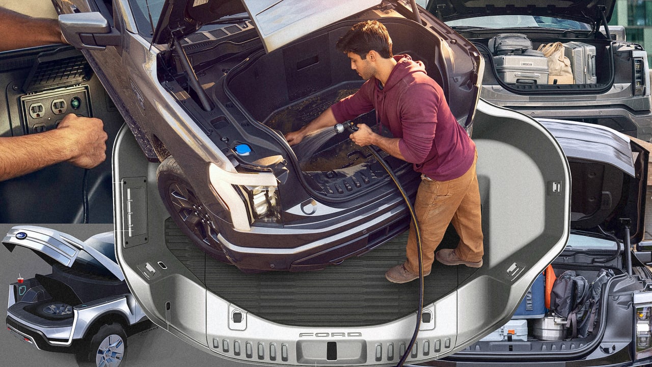 The Ford F 150 Lightning s front trunk is its best feature