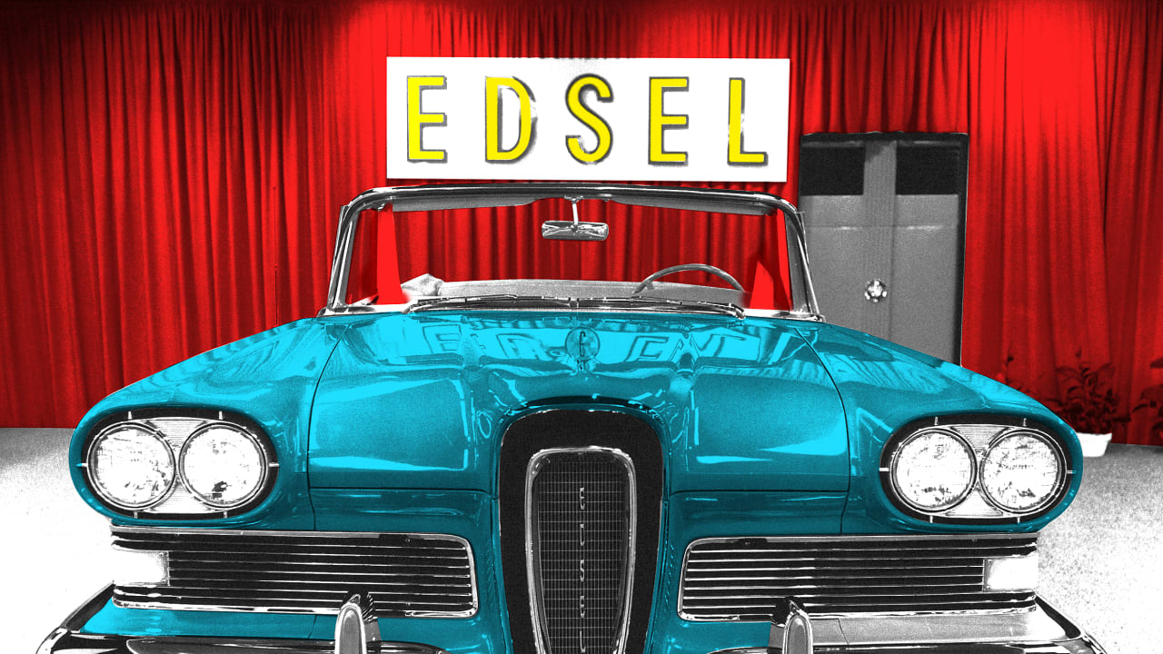 Ford's 'Edsel' car was a notorious flop. Was the name to blame?