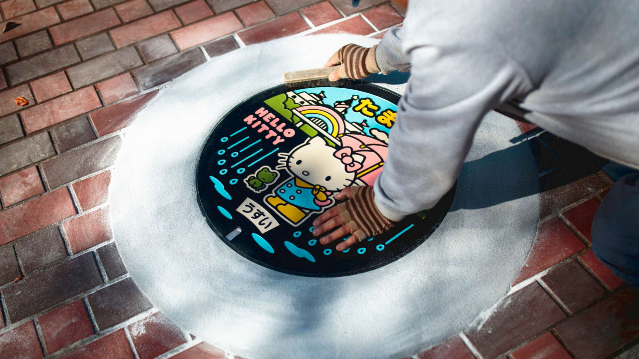 Japanese manhole covers are works of art. Here’s how they’re made
