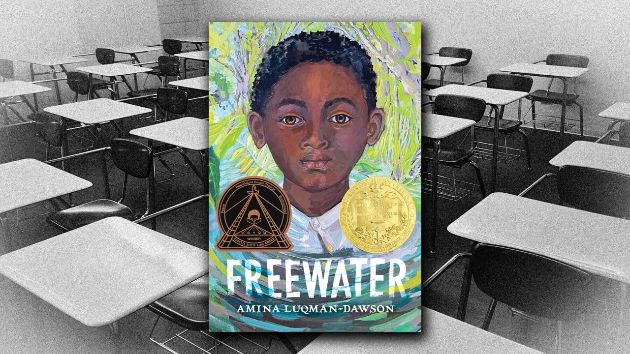 ‘Freewater,’ the book that won the Newbury Medal this week, could quickly be banned in Florida schools
