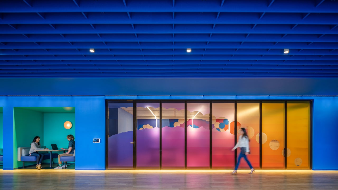 Adobe Designed Its New Color coded Office Tower With Neuroscience Adobe designed its new color coded office tower with neuroscience