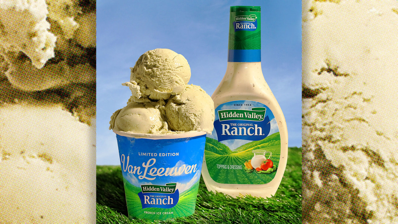Van Leeuwen's weird Hidden Valley Ranch ice cream is made for social m