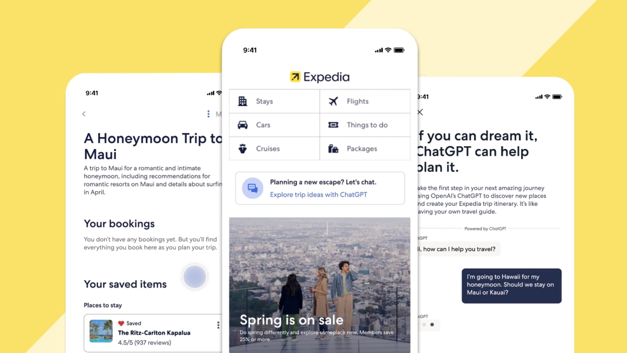 expedia-is-integrating-chatgpt-into-its-app-to-help-make-travel-plans