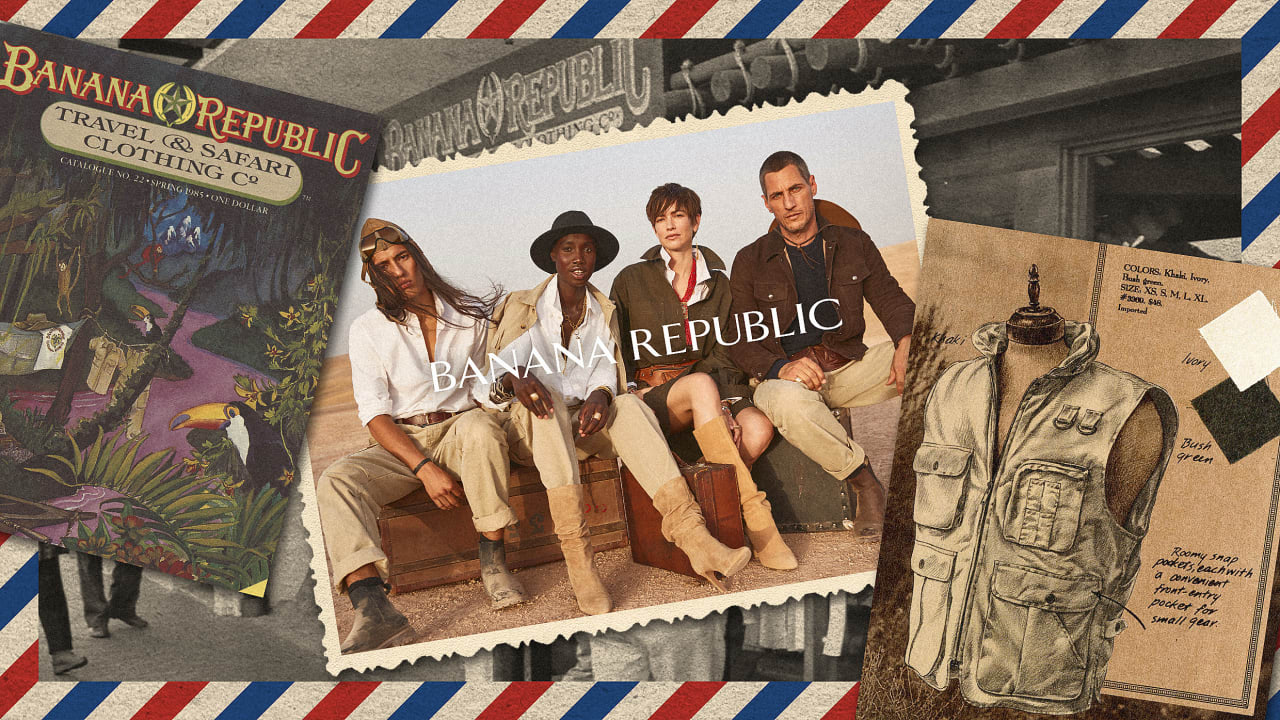 Banana Republic returns to its safari roots. Why aren't people mad?
