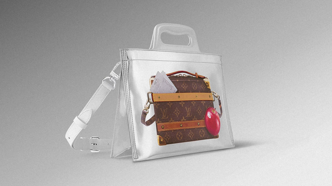 Louis Vuitton designed a $4,000 'freezer bag' made of leather