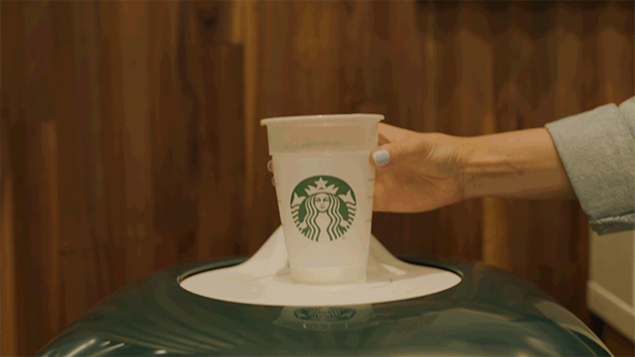 Starbucks is letting people bring in their own mugs again