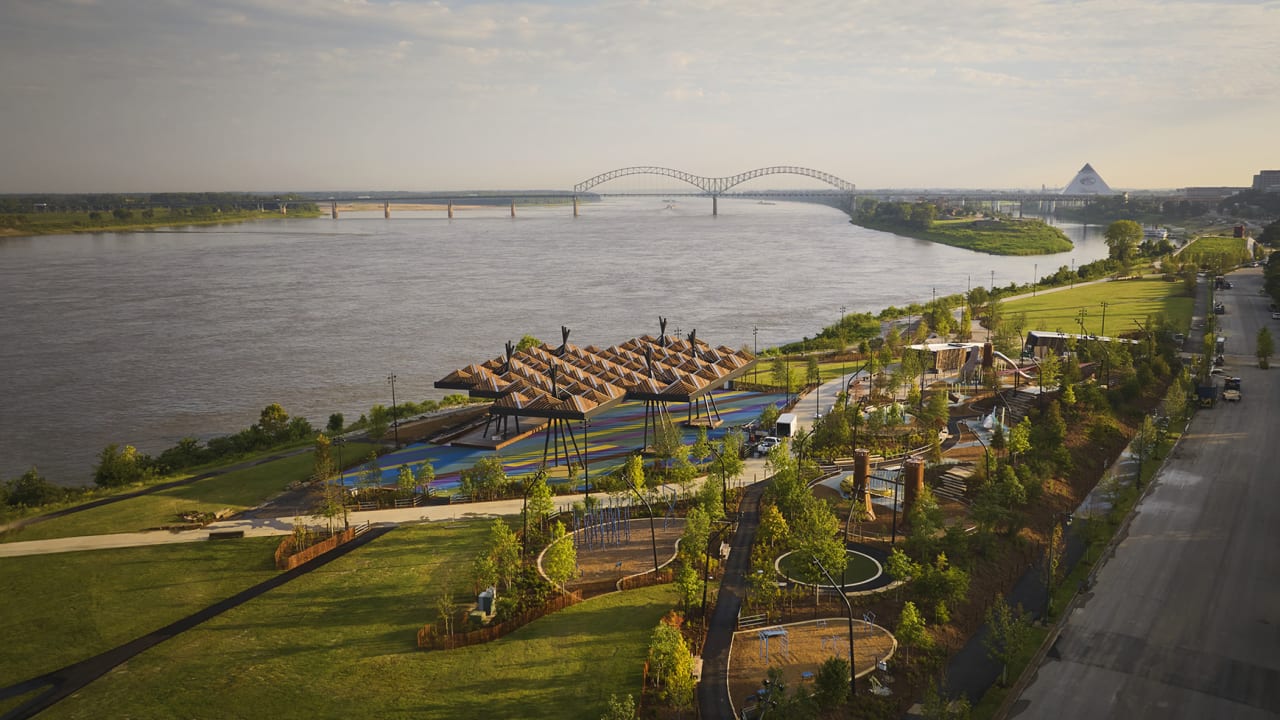 $61 million Memphis park by Scape and Studio Gang rebuilds connection