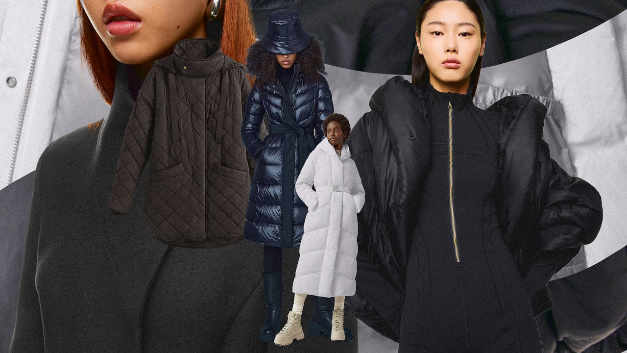 2023 Ladies Winter Coat New Fashion Black Color Long Parka Cool