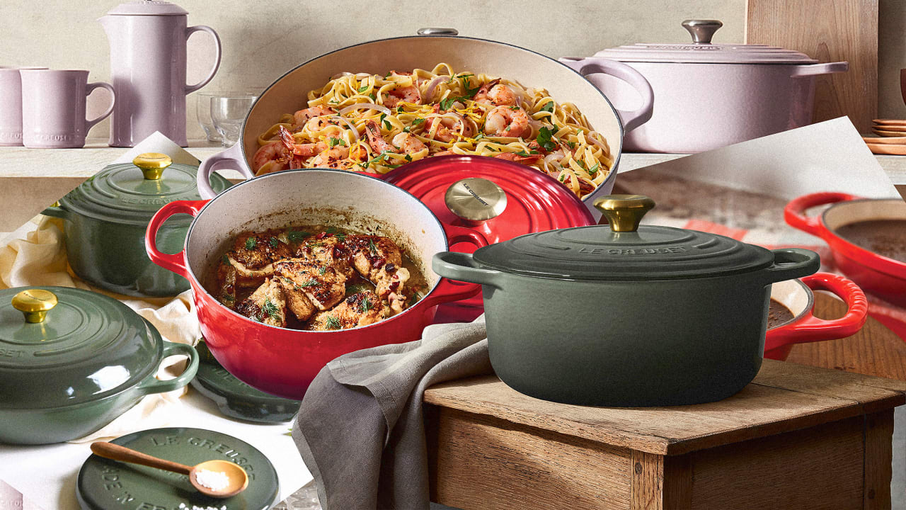 Le Creuset's Newest Color Collection Takes on the Moody Kitchen Trend
