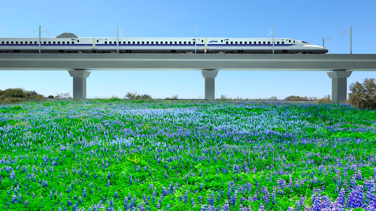 After 34 years, Texas might finally get a high-speed rail line between Dallas and Houston