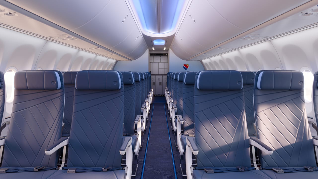 The story behind the design of Southwest’s new disturbingly skinny seats