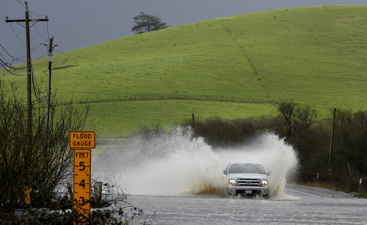 California rainy season impact on state water supply