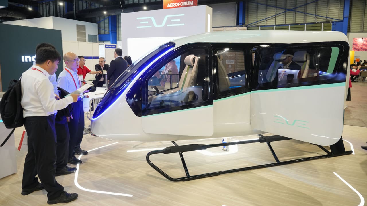 Hyundai and Embraer are developing electric-powered air taxis