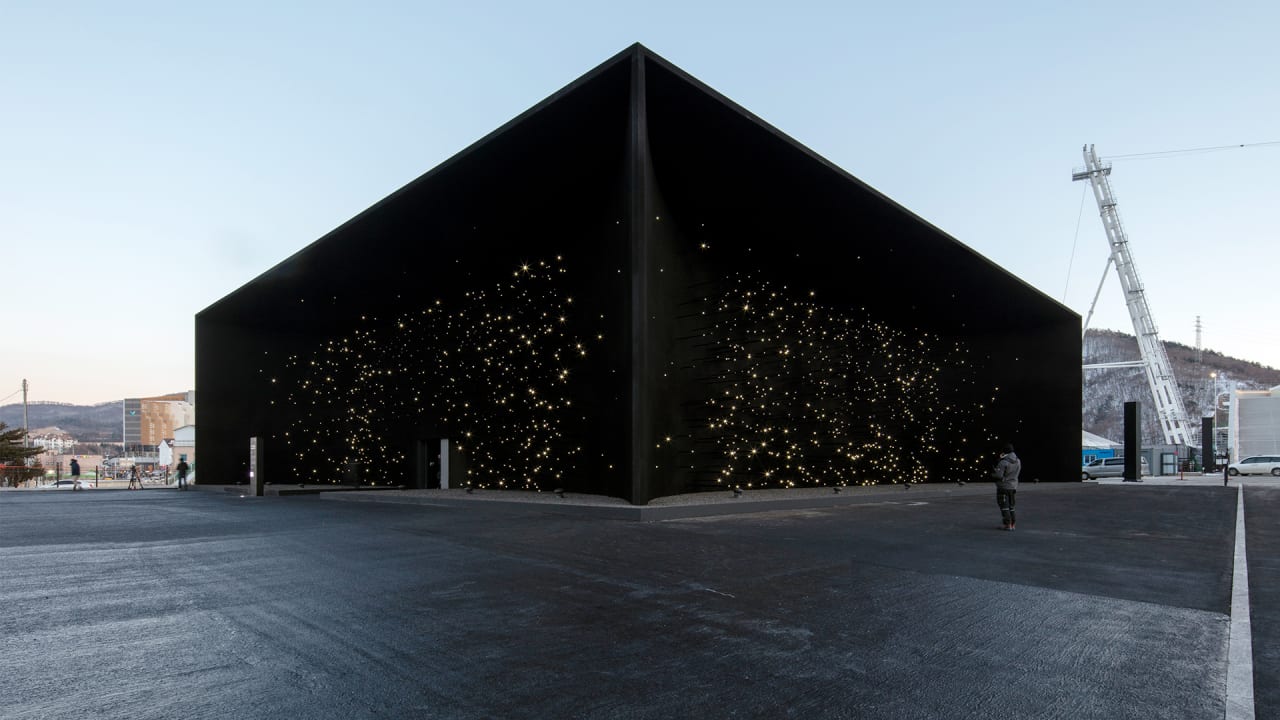 The World’s “Blackest Black” Makes Its DebutOn A Building