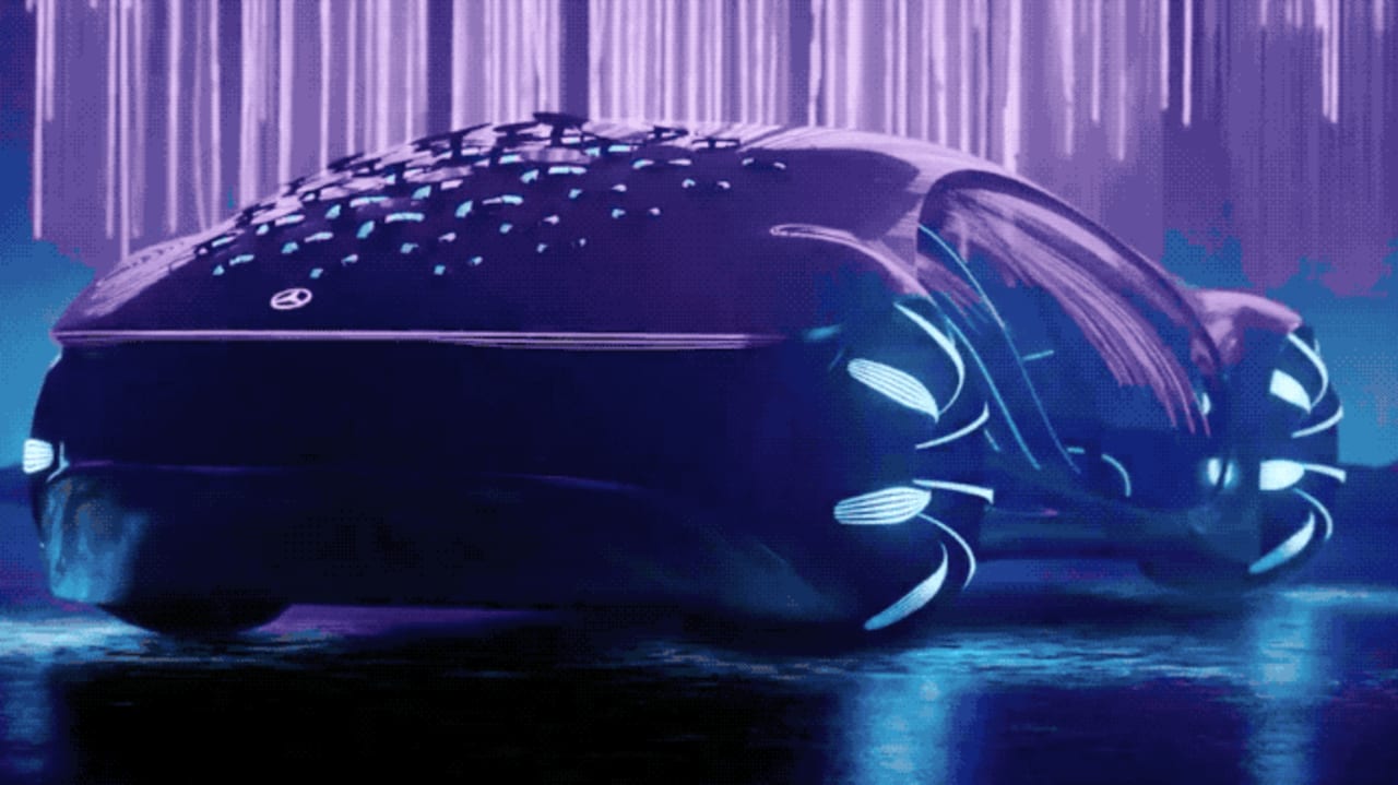 James Cameron And Mercedes Benz Made An Avatar Concept Car