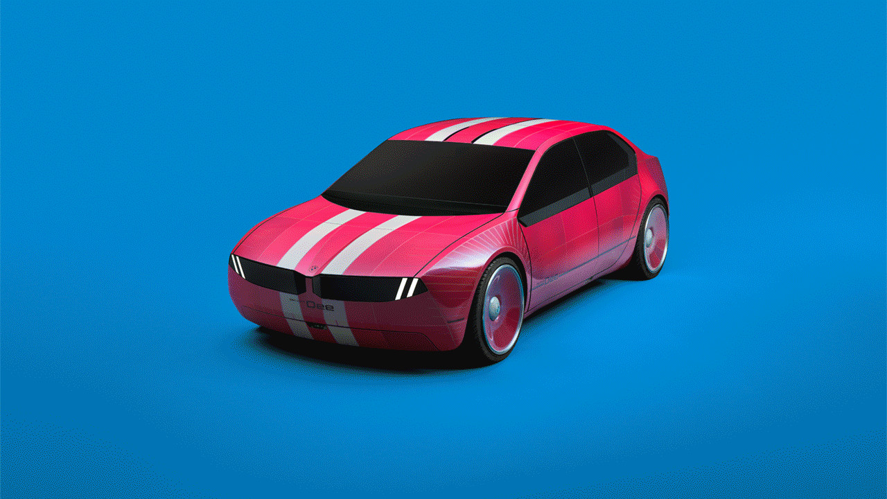 BMW's 'Dee' is the color-changing car of the future