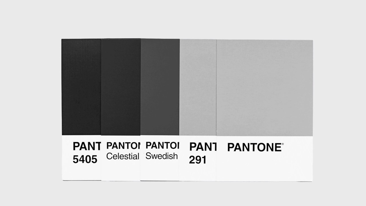 colores pantone gris