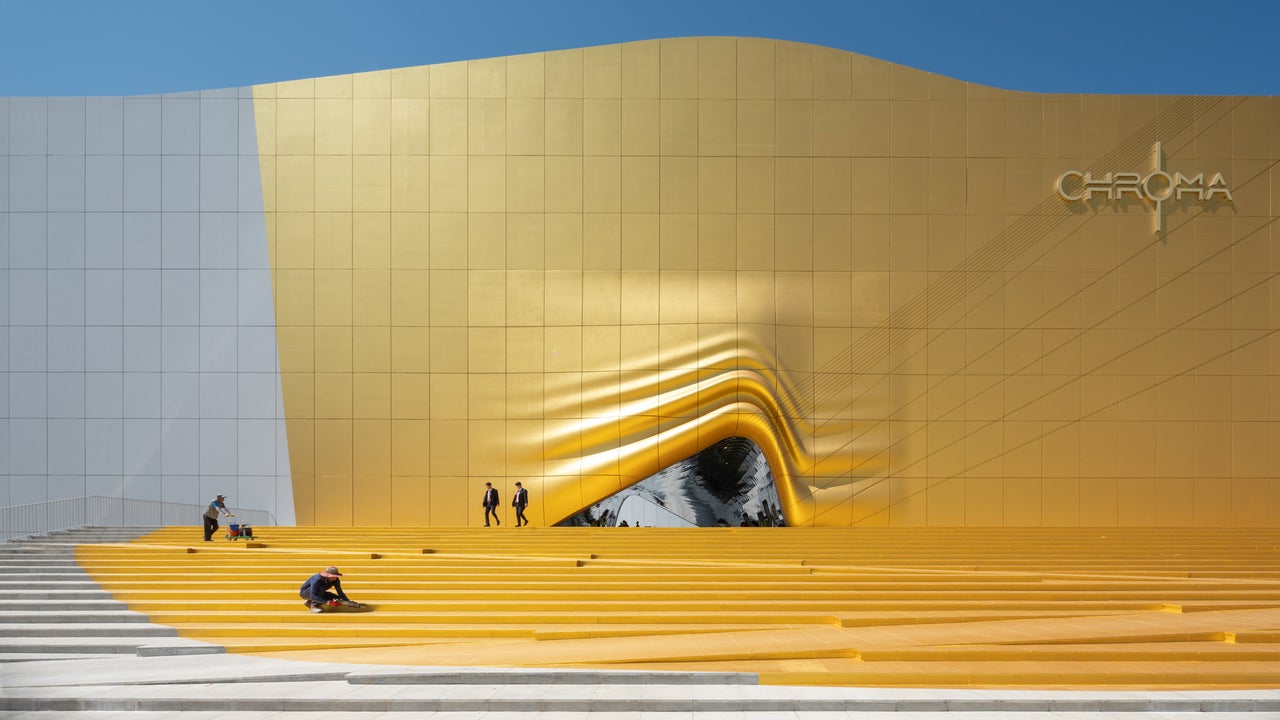 These buildings look like mutant 3D models come to life