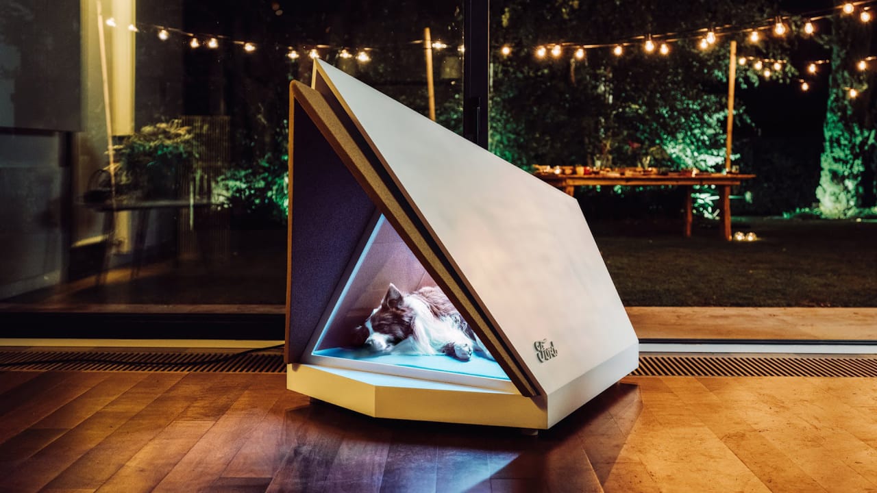 This noise canceling dog house is perfect for pups who hate thunder Search by Muzli Search by Muzli
