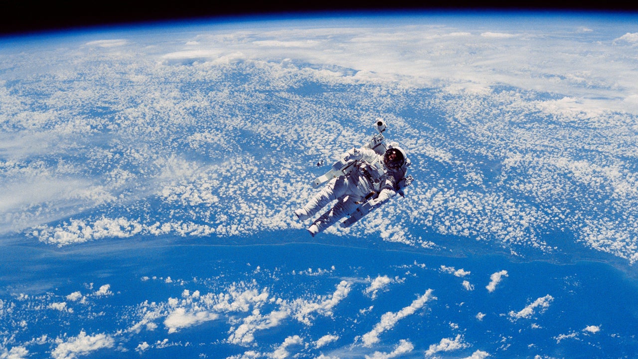 I had trouble monotasking, so I tried “spacewalking”