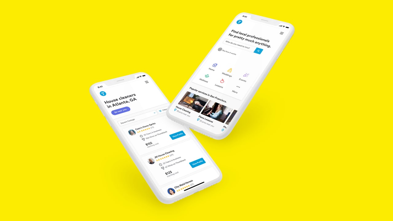 Gig economy platform Thumbtack is helping its users get benefits