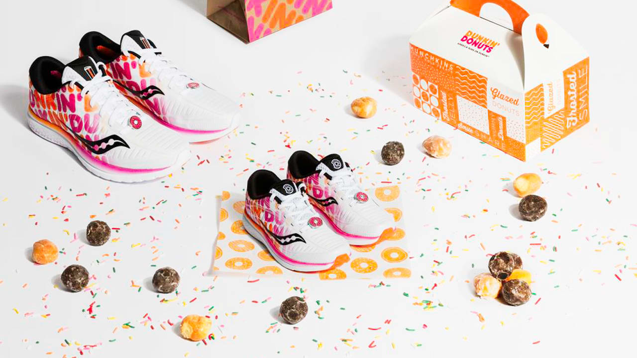 These Dunkin’ donut-inspired Saucony sneakers might be the best-ever fast food-footwear collaboration