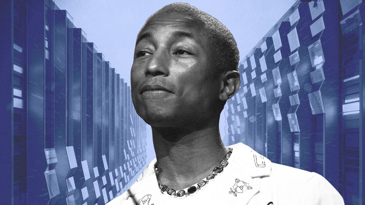 Pharrell’s latest collaboration: designing ultra-minimal luxury towers