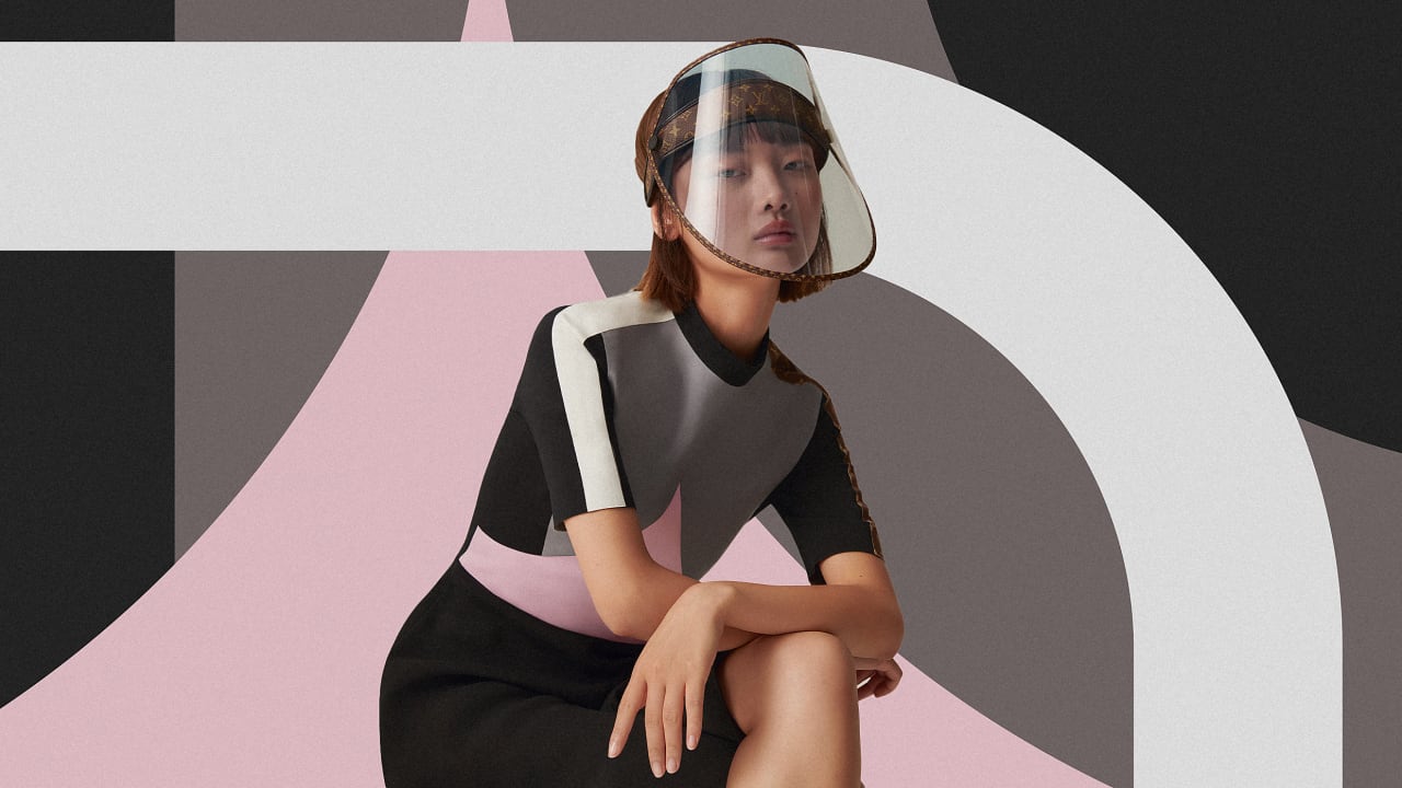 Louis Vuitton’s new face shield doesn’t just protect you from COVID-19