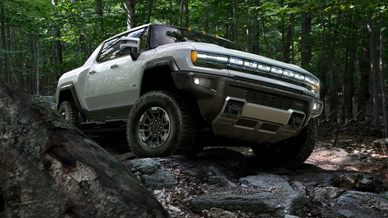 The notorious Hummer is backbut this time its all electric