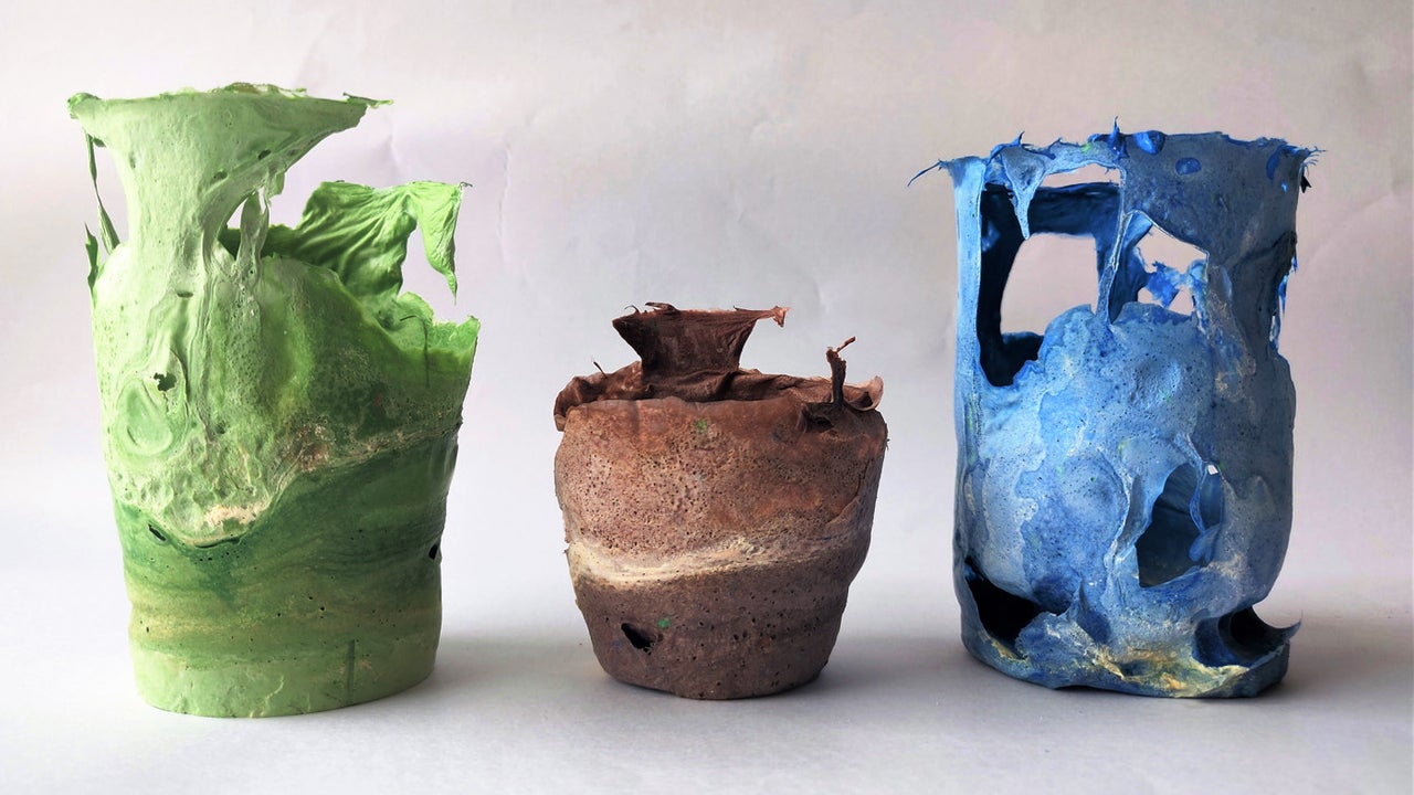 This designer transformed cigarette butts into stunning works of art