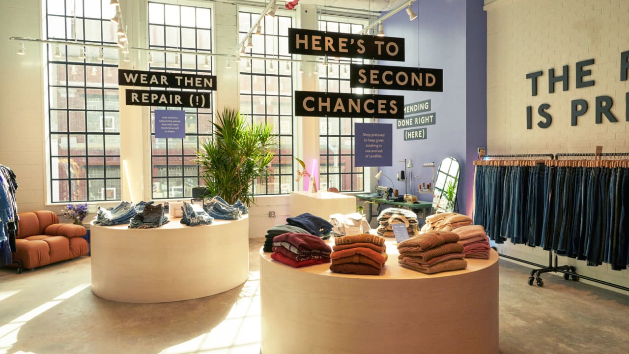 Every garment in this new Madewell store has already been worn Co
