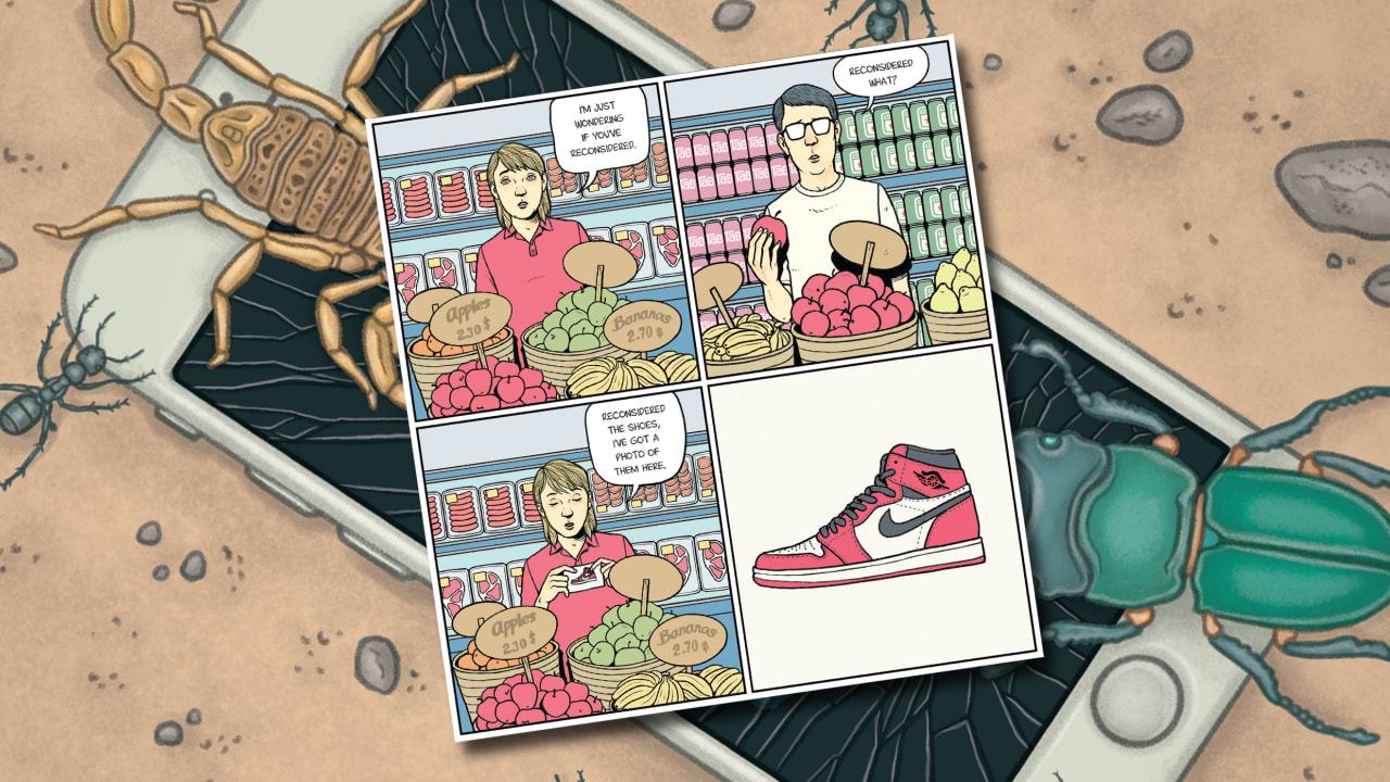 Would you let a real-life vendor stalk you like an Instagram ad?