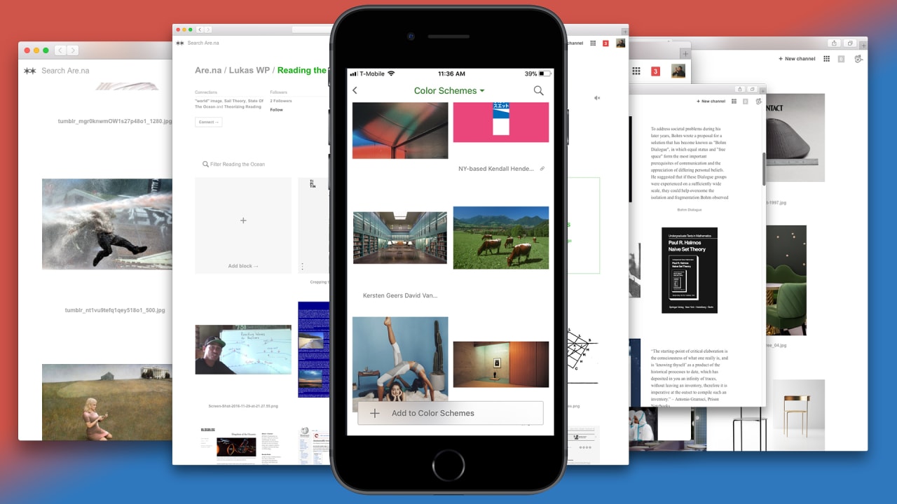 Lead by example. Social Network Design.