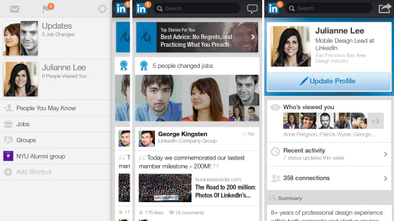 With New App, LinkedIn Makes First Foray Into Advertising On Smartphones