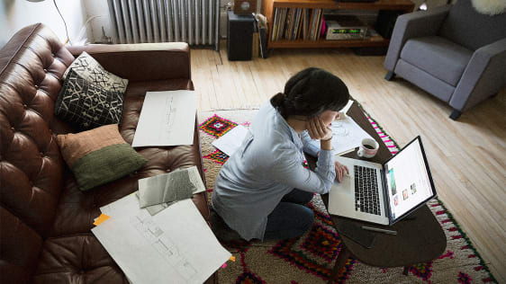 The Home Office Is Being Replaced By Open-Plan, Flexible Home Work Spaces