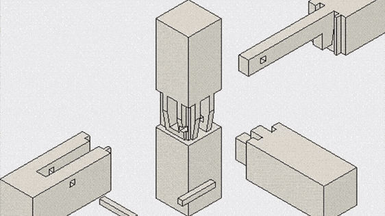 It’s Impossible To Watch Just One Of These GIFs Of Japanese Wood Joining