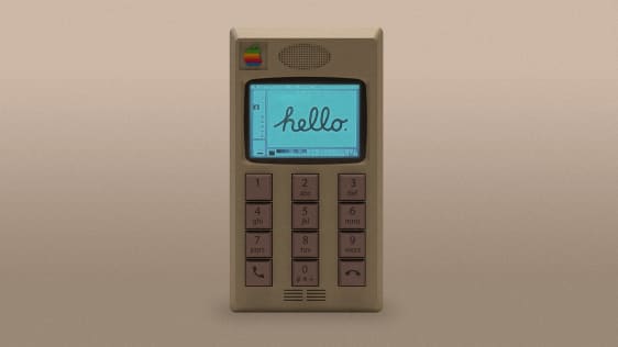 Here’s how the iPhone would look if Apple had designed it in the 1980s