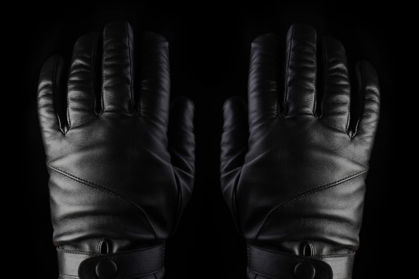 Touch-Sensitive Leather Gloves Fit For James Bond