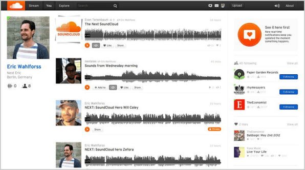 SoundCloud Aims To Become The Instagram Of Audio Sharing, After Redesi